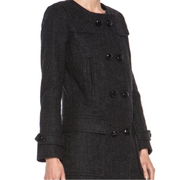 Isabel Marant Etoile Gray Wool Blend “Clifford” Coat Size 34 (XS) EUC! - Picture 4 of 16